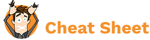 Steve's Cheat Sheet